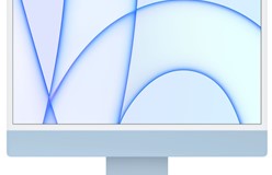 Nieuwe krachtige iMac 24" blauw