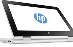 Vlotte HP X360 11.6" Laptop White met Touchscreen