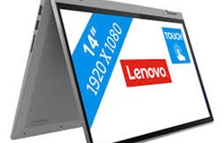 Vlotte en zeer strakke Lenovo Flex 14" i3 TouchScreen laptop
